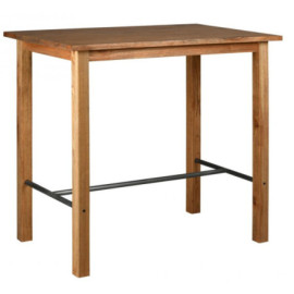 Table haute en bois mindi...