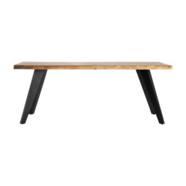 Table Kusel Noir Naturel en...