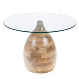 Table Basse Verre Bois Coline