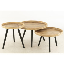 Tables Gigognes Rond Bois...