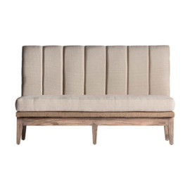 Sofa Bar Retz Crème en Bois...