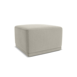 Pouf Kaila Velours Pearl