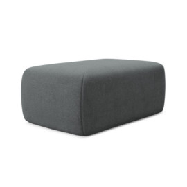 Pouf Kapua Tissu Gray