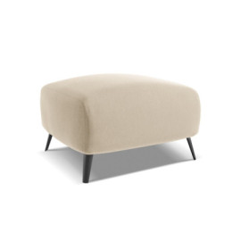 Pouf Malie Velours Light beige