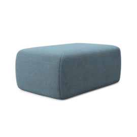 Pouf Nanea Tissu Light blue