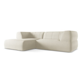 Sofa d'angle Liko Boucle Pearl