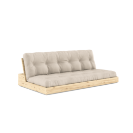 Futon Base Clear Matelas Beige