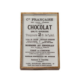 Petit plateau chocolat