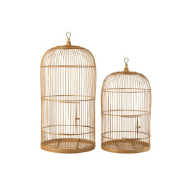 Cages A Oiseau Bambou...