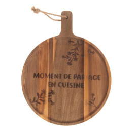 Planche Ronde Bois Cuisine