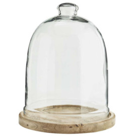 Cloche En Verre Avec Base...