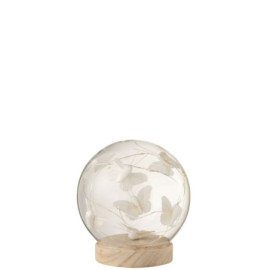 Cloche Boule Led Papillons...