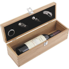 Coffret bouteille de vin +...