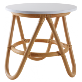 Table enfant en rotin